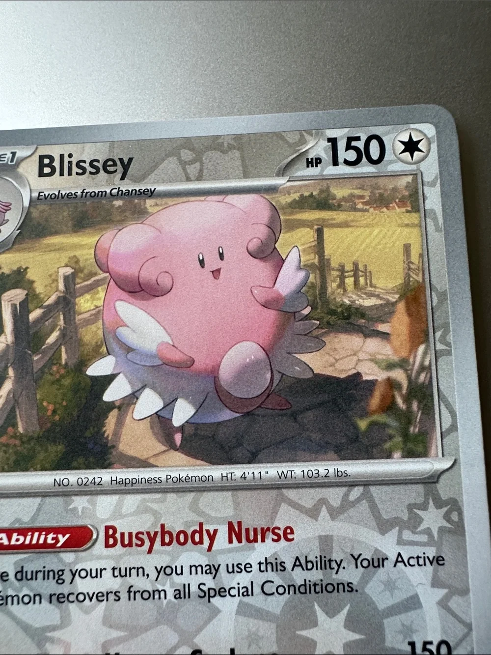 Blissey Pokémon Card (145/198)